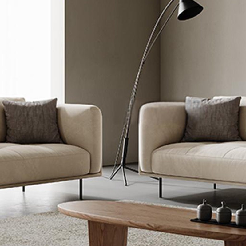Modern simple wabi-Sabi wind small family sofa