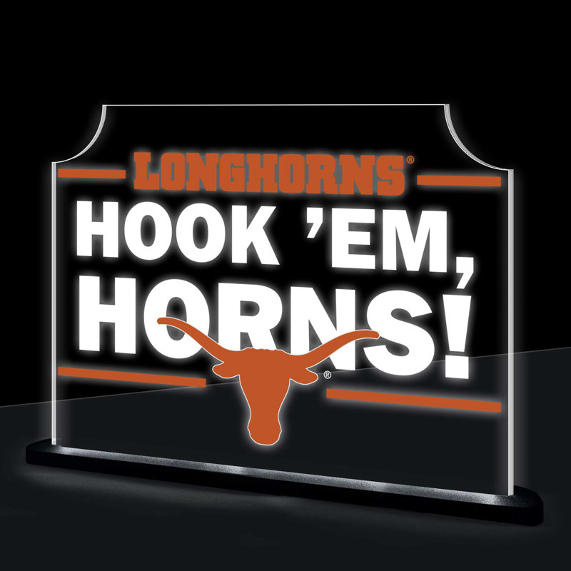 Décor à DEL rectangulaire de l'Université du Texas College