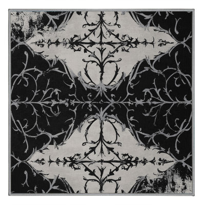 Tapis velours noir
