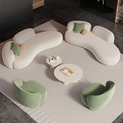 Combinaison de table à thé Curvy