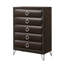 Commode finition merlot foncé