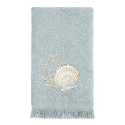 Avanti Linens Sand Shells Fingertip Towel