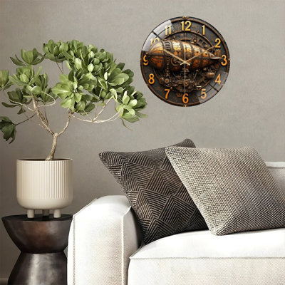 Horloge murale Steampunk