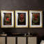 Christmas Holiday Art DCLxxi - impression encadrée sur mesure de qualité supérieure - 3 pièces-237611332-237611336