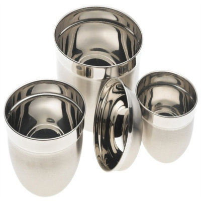 Stainless Steel Nested Mixing Bowl Set