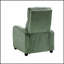 Fauteuil inclinable moderne avec dossier en velours côtelé, meubles de salon confortables et durables-479880223