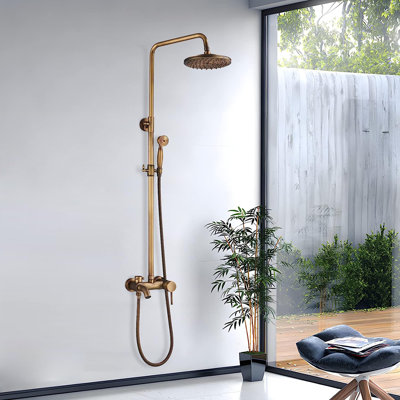 Valmy Complete Shower System with Adjustable Shower Head