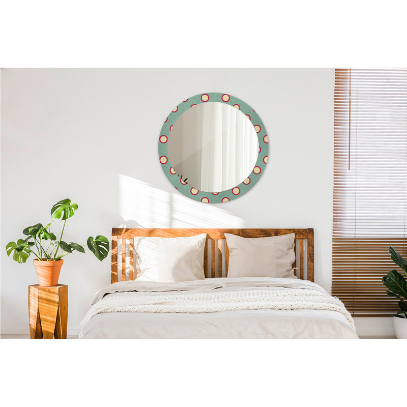 Huldar Glass Flat Wall Mirror