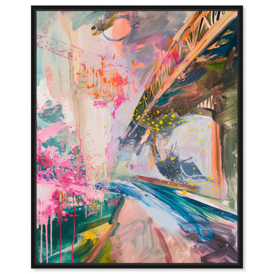 «Serenade of Light», toile abstraite surréalisme par Art Remedy