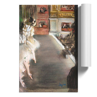 Ballet Ballerina Dancers at the Old Opera House by Edgar Degas - Frameless Print