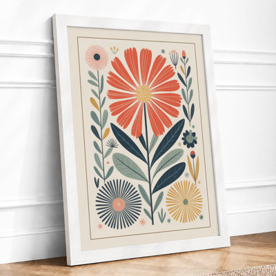 Sunburst Botanicals Botanical - Framed Print