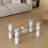 Modern, Glass Top MDF Console Table-2022923506