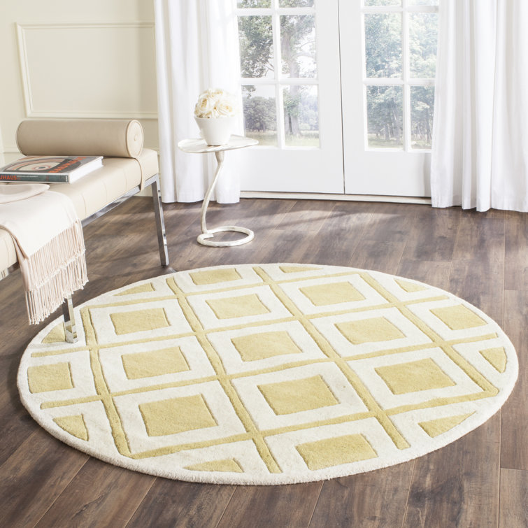 Teresita Hand Tufted Wool Geometric Rug