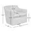 Marietta Upholstered Swivel Armchair-1578027224