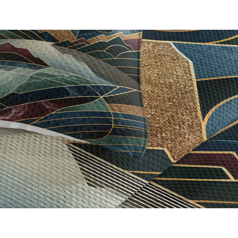Polyester Coverlet, King Coverlet + 2 Standard Shams