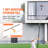 Telescoping Extension Pole 7 to 30 FT Multi-Purpose for Painting Dusting