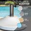 Base de parasol remplissable de qualité supérieure pour table de patio-100476254