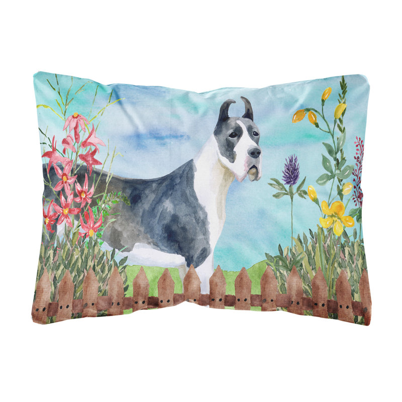  Coussin décoratif Harlequin Great Dane Spring