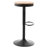 Jaina 15.2" W Solid Wood Swivel Adjustable Height Bar Stool-731064503-731064501