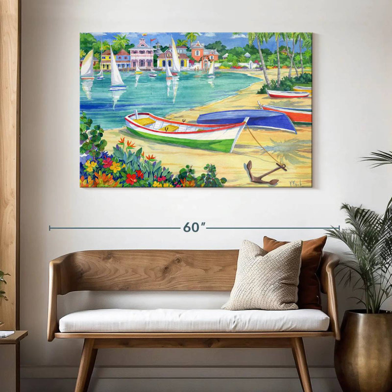 Gillard Market Street Harbor, 32" H x 48" W