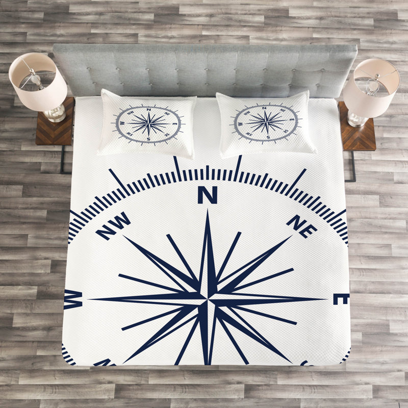 Hillary White Microfibre Bedspread, 220 x 264 cm