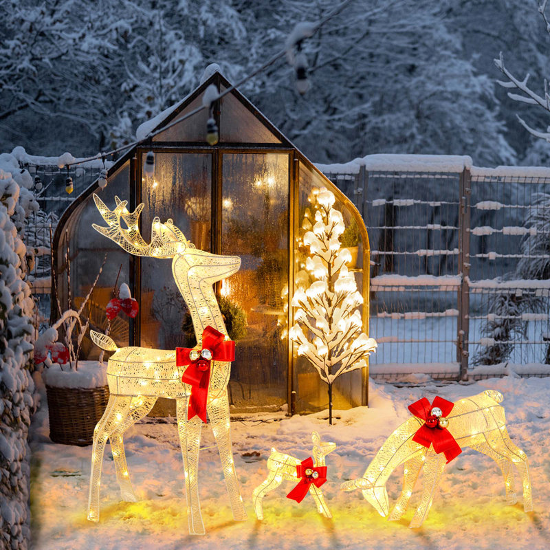 Ensemble de figurine de décoration de Noël