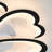 Ceiling Fan With Lights, Remote Control 3 Color Temperatures,6 Gear Wind Speed Fan Light