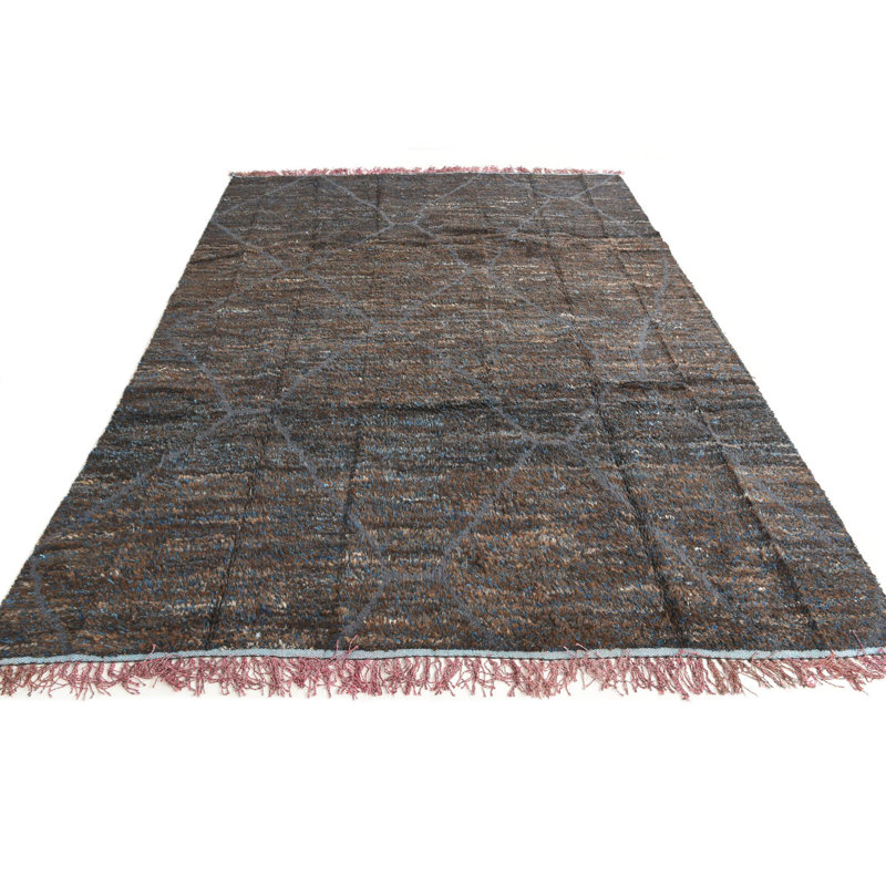 Tapis brun foncé Ottilie