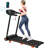 Folding Treadmill With Heart Rate Sensor, USB Charge Station, Bluetooth Speaker, 7.5MPH, 300lbs Capacity