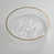 Clear/Gold Rim selected