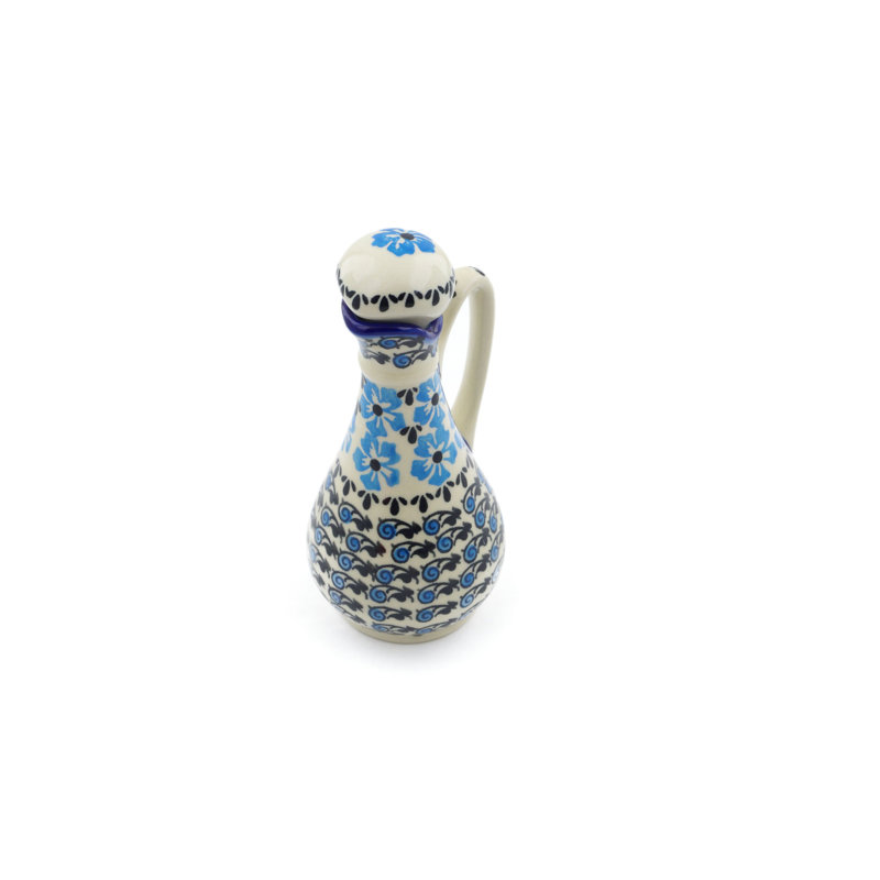 1 5oz. Ceramic Single Oil / Vinegar Cruet