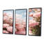 Duxbury - Ensemble d'impressions murales roses-108465131-108465129