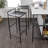 Svelte 30" Coastal Contemporary Iron Saddle-Seat Low-Back Bar Stool with Foot Rest-1368034363