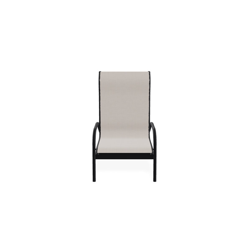 Gardenella Patio Chair, Natural, Black