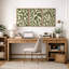 "Green and Cream", reproduction d'art sur toile encadrée, impression sur toile, 3 pièces-128757118-128757115