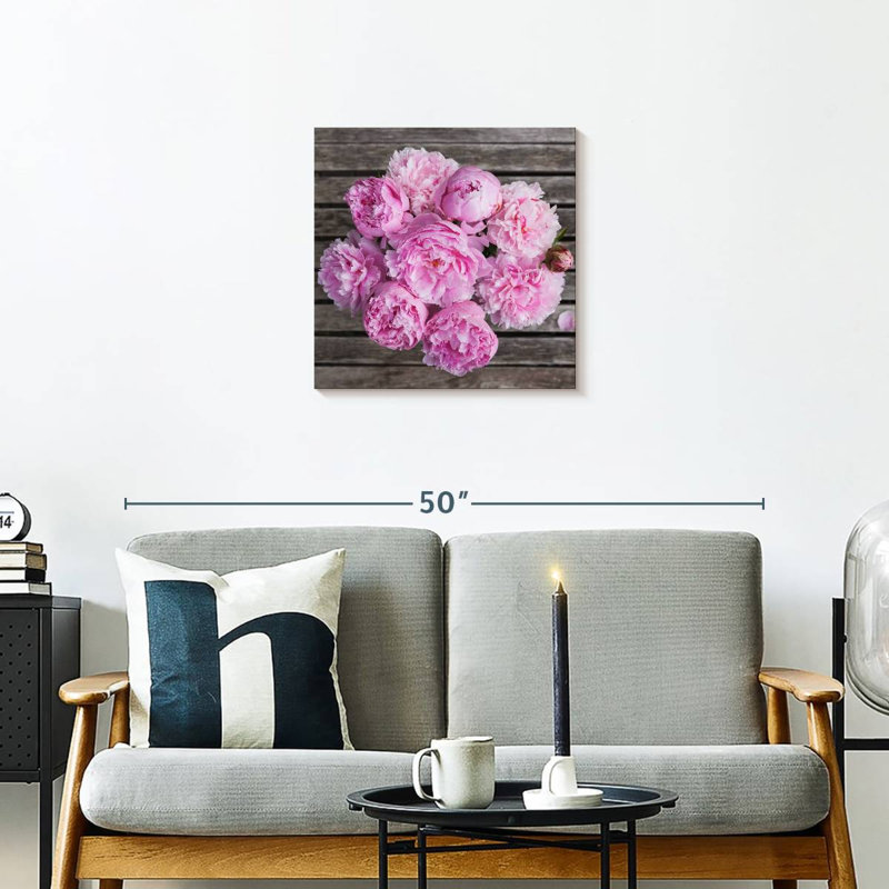 Bouquet de pivoines roses Arney, H 20 po x l 20 po