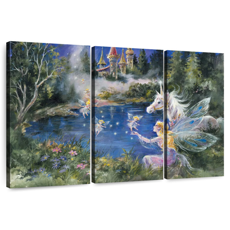 Ashelle Castles III, 20" H x 33" W