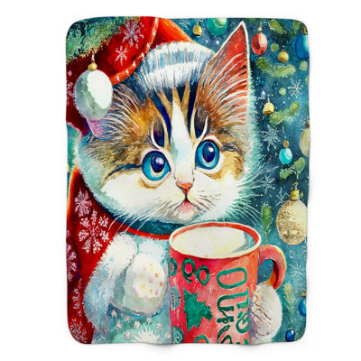 Prism Purr-party - 1 Piece Premium Sherpa Blanket