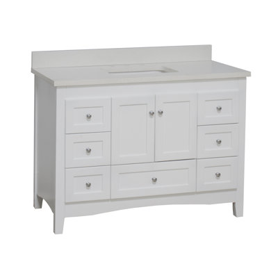 Ensemble de meuble-lavabo simple de 48 po Edber