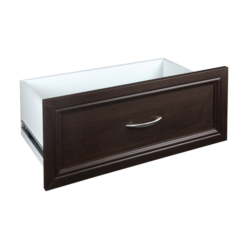 Tiroir SuiteSymphony 25 po x 10 po, Brun minuit
