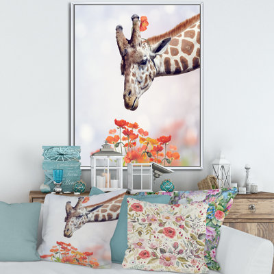 " Portrait Of A Giraffe II "