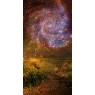 Présentoir en carton 46 "Exant Planète Monde Galaxy Space Alien Nasa
