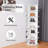 Rotating Shoe Rack Tower 7-Tier Handbag Storage Organizer Display Carousel