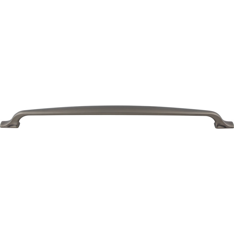 Torbay Bar pull, Ash Gray, 12" Center to Center