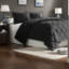 Luxury King Bedding Sets, Reversible Polyester Comforter With Diamond Quilting