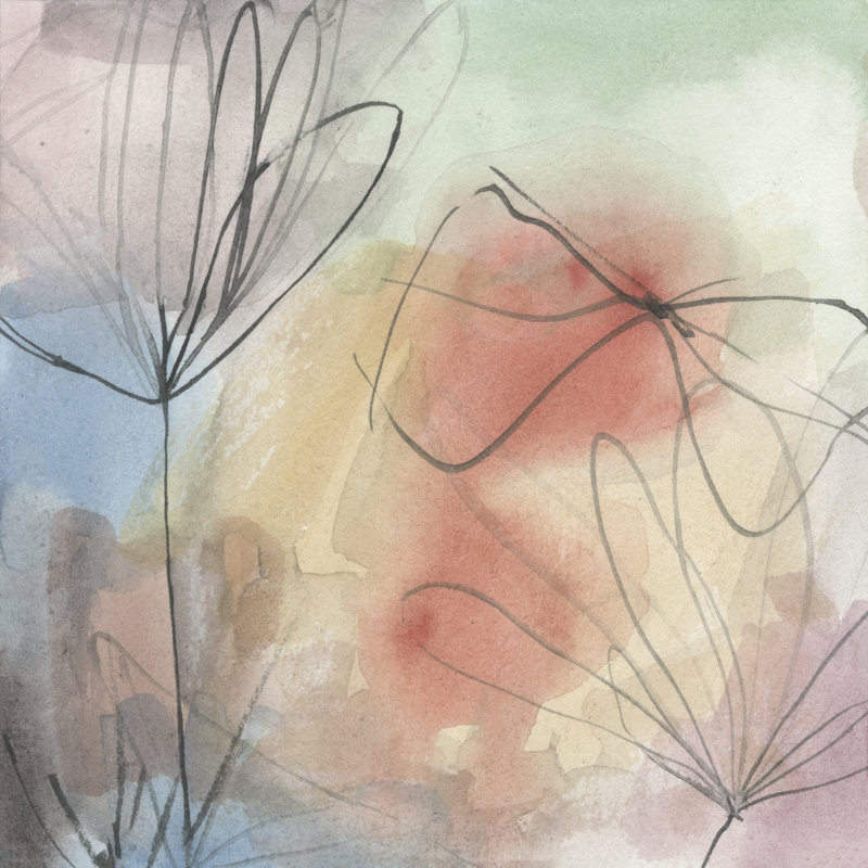 " Pond Impression I " by Melissa Wang, 20" H x 20" W x 1.25" D