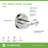 Dia Wall Mounted Double Robe Hook-14113790