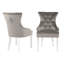 Chaise d'appoint à oreilles rembourrée Duthill-1184090265