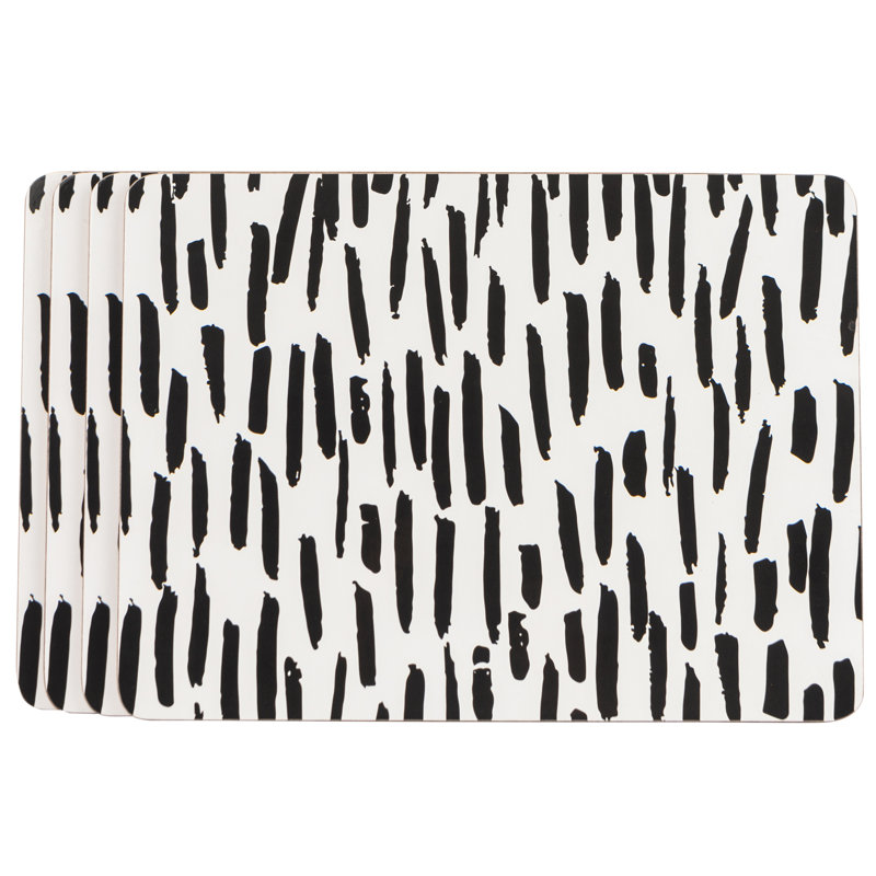 Dash Cork Abstract Rectangle Placemat