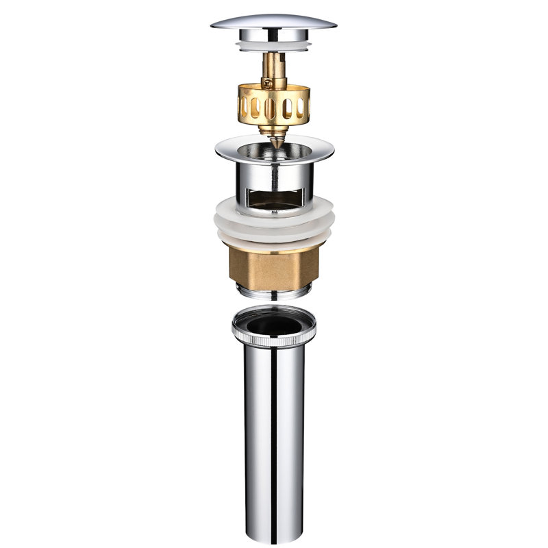 2.6'' W Pop-Up, Chrome